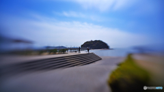 竹島遠景