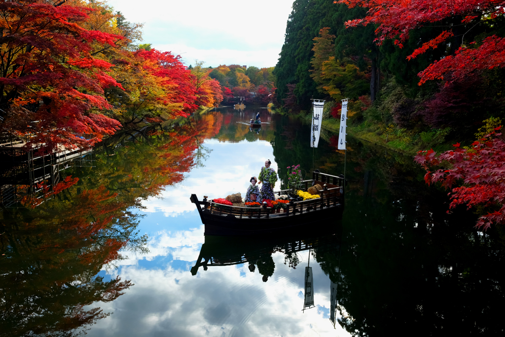 弘前城菊と紅葉まつり