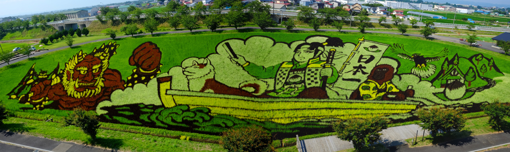 2017 田舎館村田んぼアート