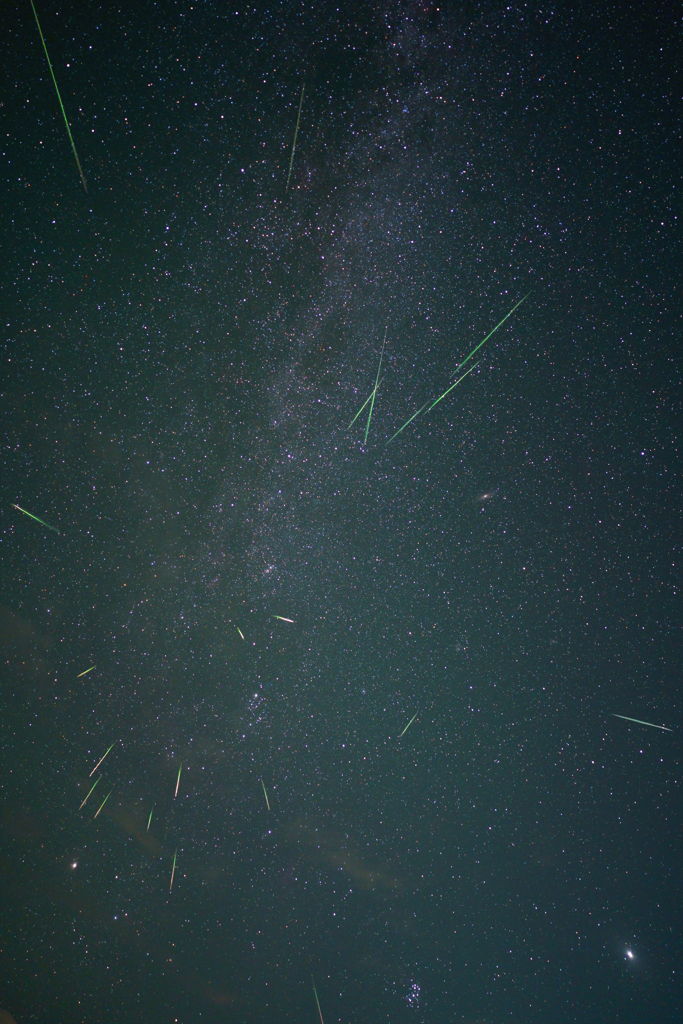 ペルセウス座流星群4