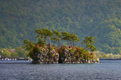 十和田湖 恵比寿大黒島