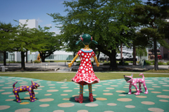 十和田市現代美術館アート広場