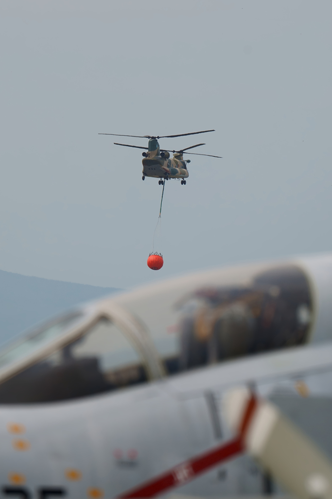 CH-47J飛行訓練2