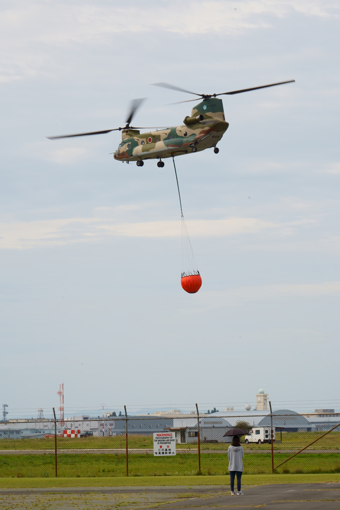 CH-47J飛行訓練1