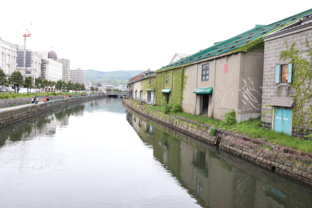 小樽運河 . 白天 !