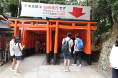 稻荷神社.千鳥居