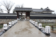 松本城(入口小門)