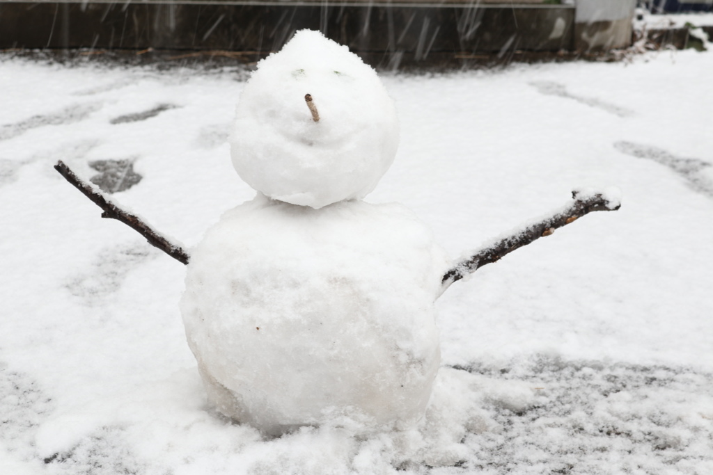 大雪人！