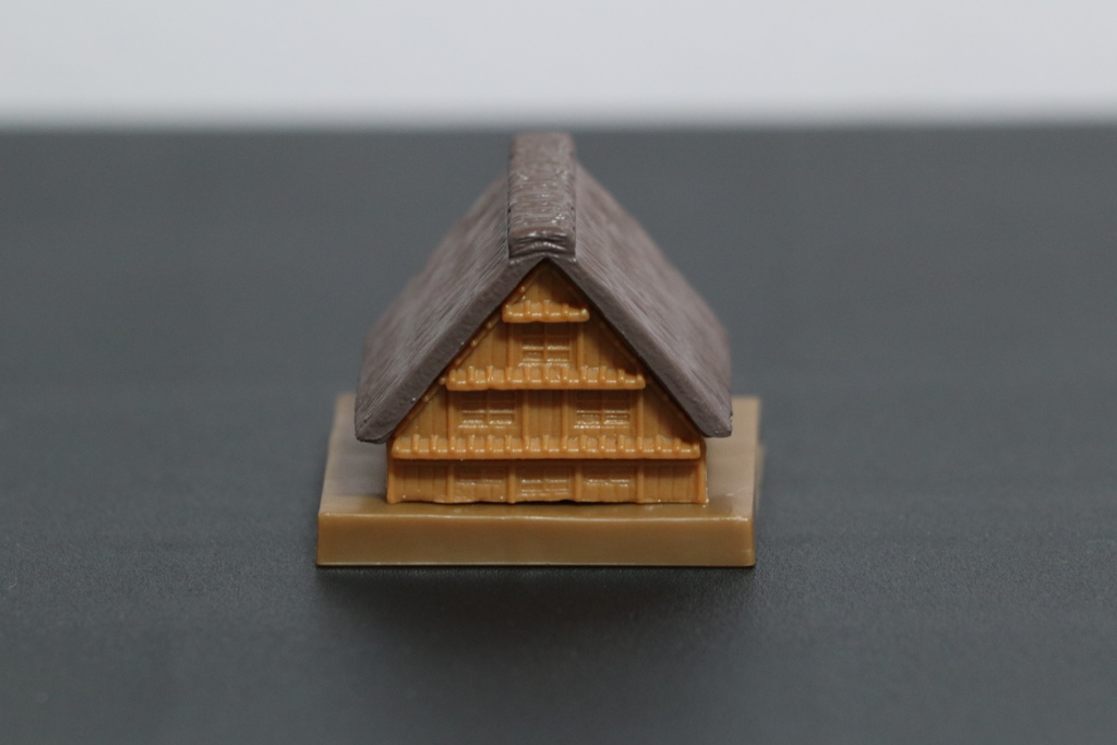 日本百景扭蛋 : 茅茸合掌屋