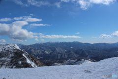 たかつえスキー場　山頂より３