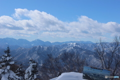 たかつえスキー場　山頂より１