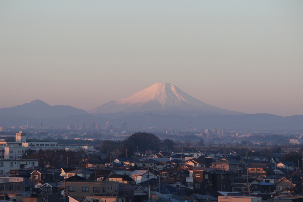 初日の出富士