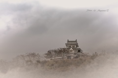 霧に浮かぶ城