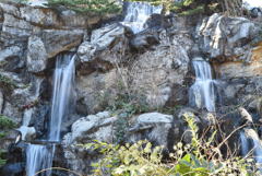 熱海　梅園　滝