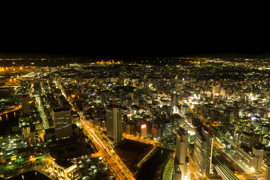 横浜の夜