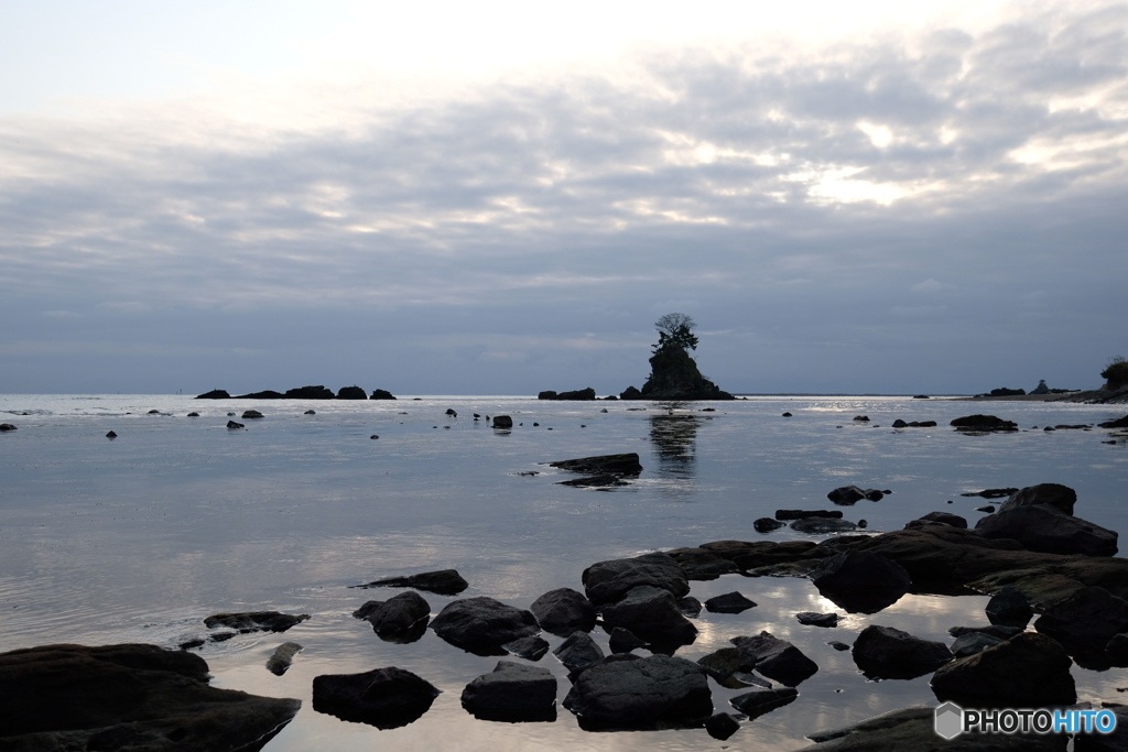 雨晴海岸へ