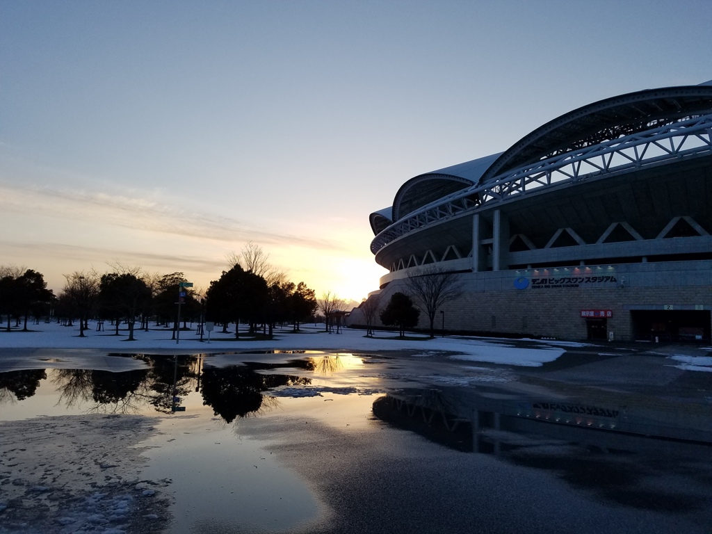 新潟市中央区　鳥屋野潟公園　2017/1/28