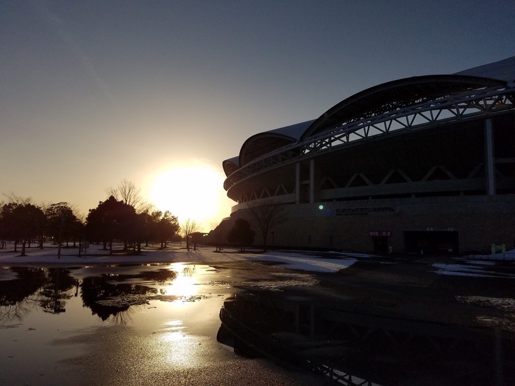 新潟市中央区　鳥屋野潟公園　2017/1/28