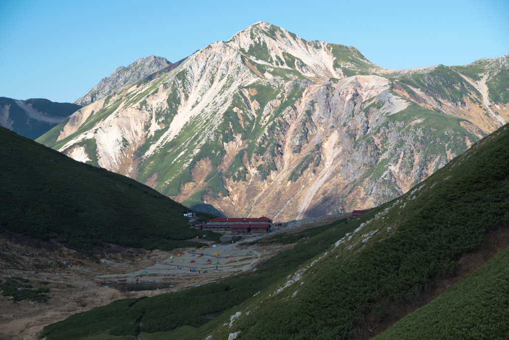 双六小屋　到着