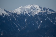 3月の仙丈ケ岳