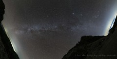安曇野から富山湾にそそぐ星、天の川