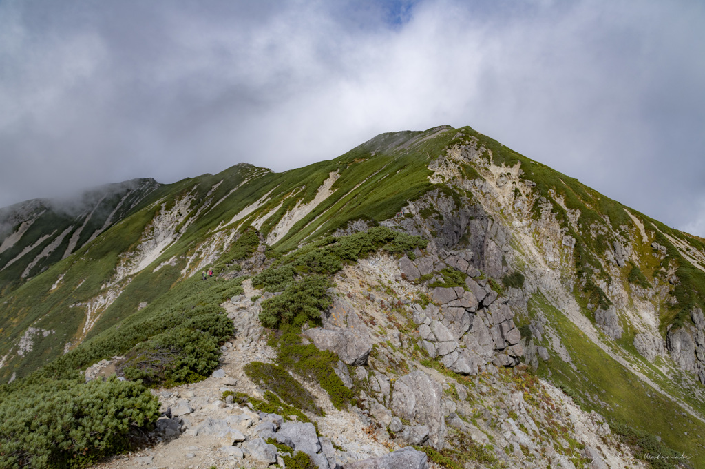 抜戸岳　稜線歩き