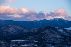 金峰山の夕焼け