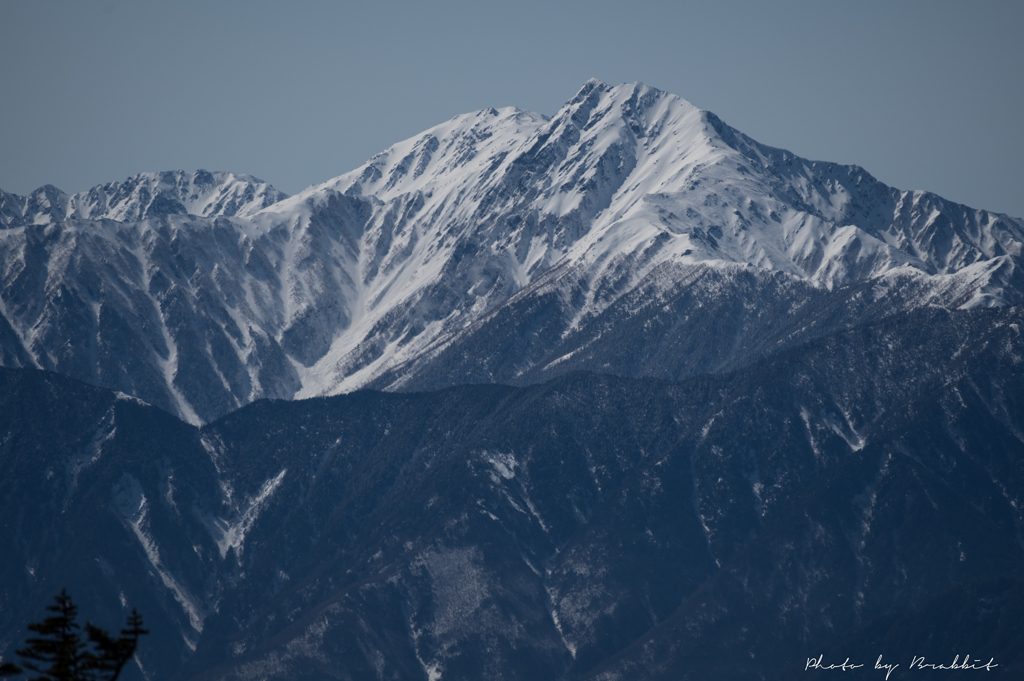 3月の北岳