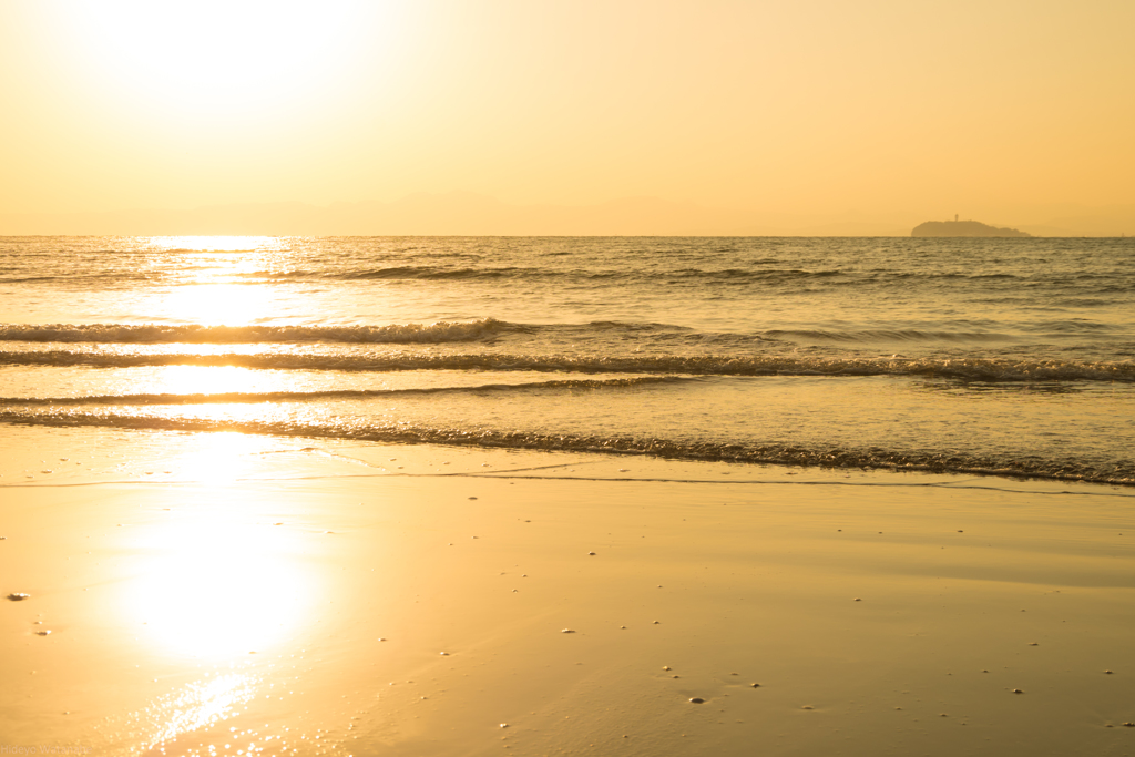 小春日和の夕暮れ