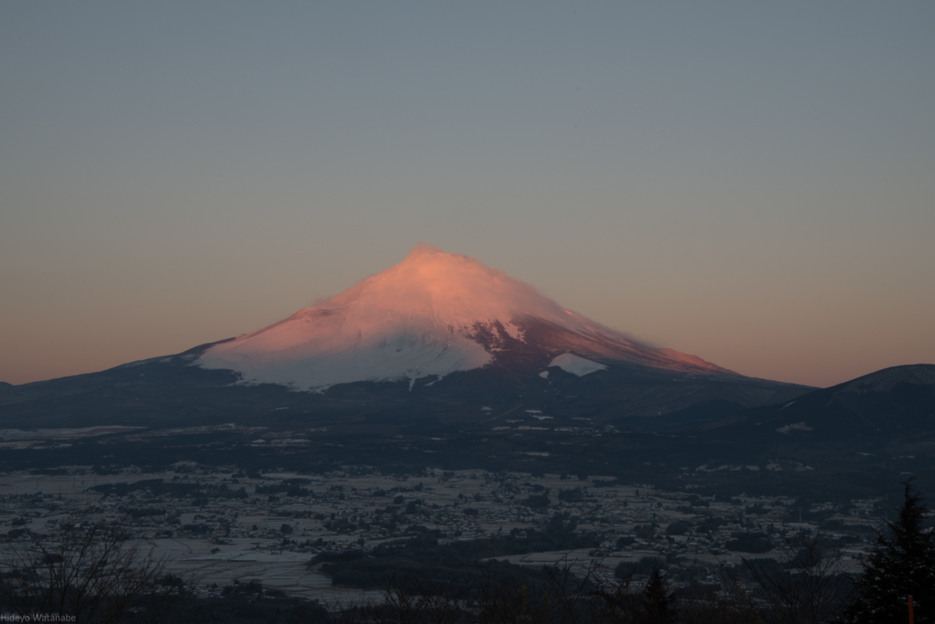 富士のモルゲンロート