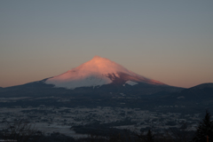 富士のモルゲンロート