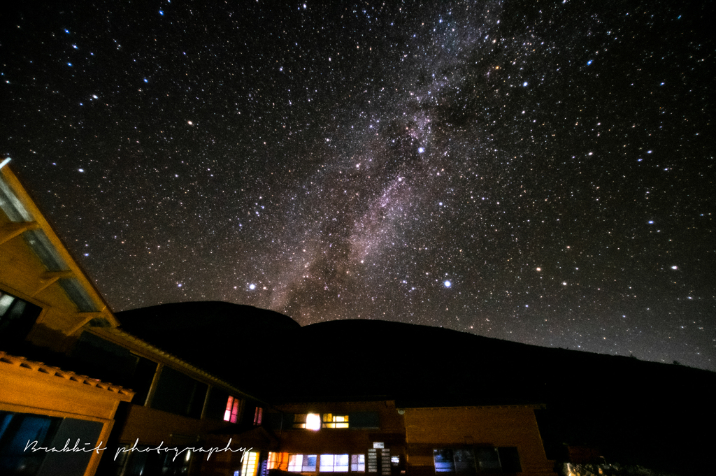 双六小屋の星空