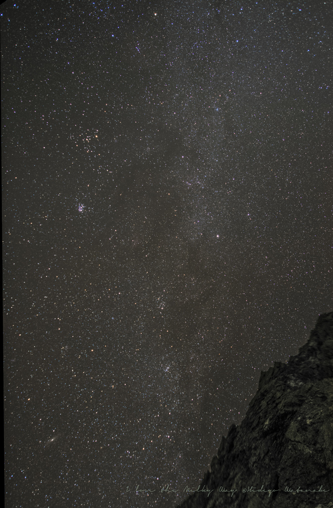 星空のビーナス 淡く輝く