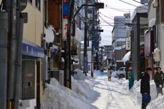 雪が降って