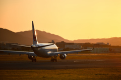 夕空へ