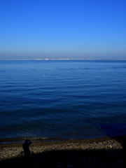 海上の朝