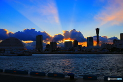 Crepuscular rays