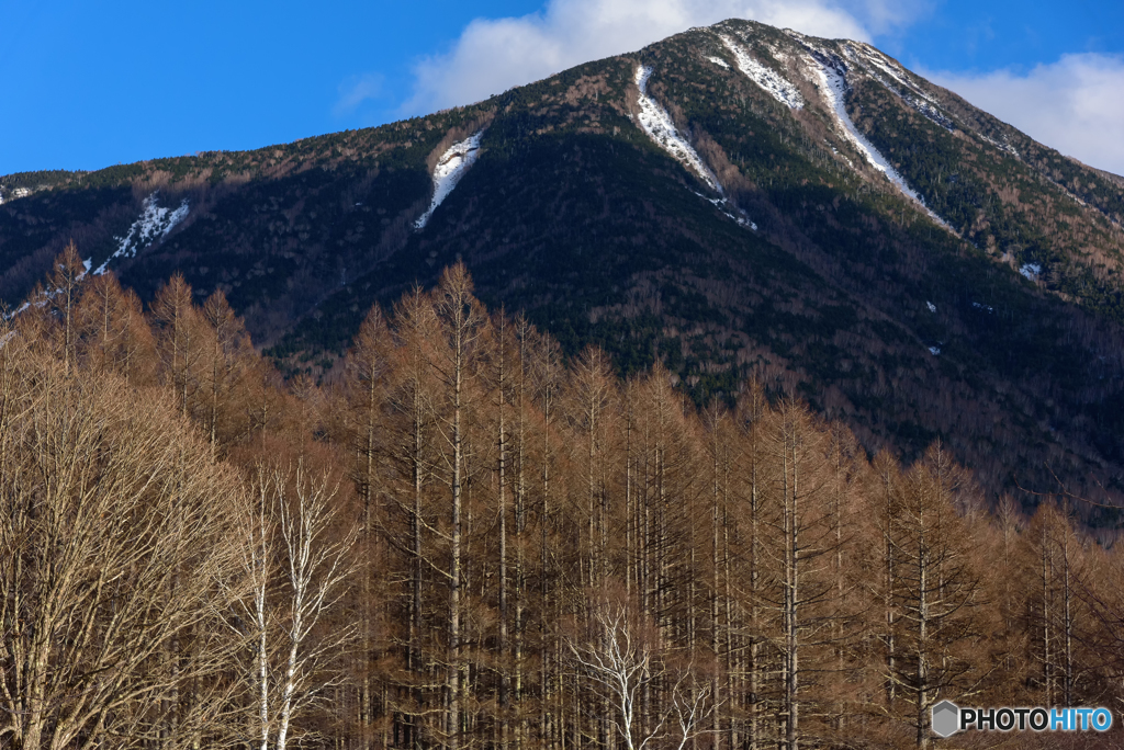 男体山