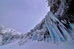 蔵王仙人沢氷瀑