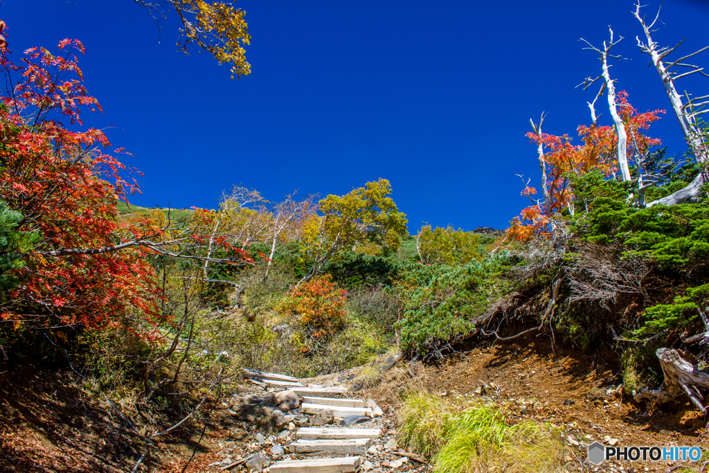 長野県　御嶽山　大滝ルート