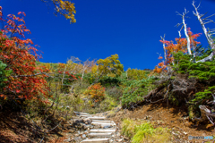 長野県　御嶽山　大滝ルート