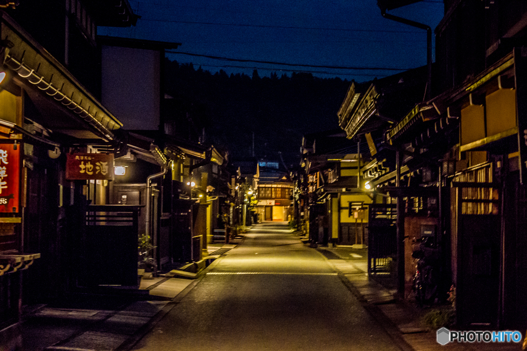 飛騨高山　古い町並み