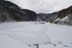 飛騨高山　秋神温泉　氷点下の森