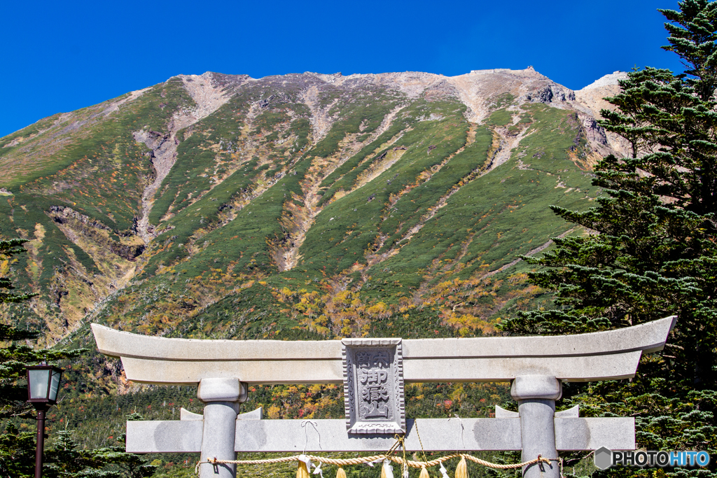 長野県　御嶽山　大滝ルート