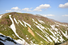 残雪の犬倉山