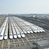 新幹線の車両基地