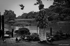 公園にて