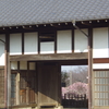 古民家の庭から
