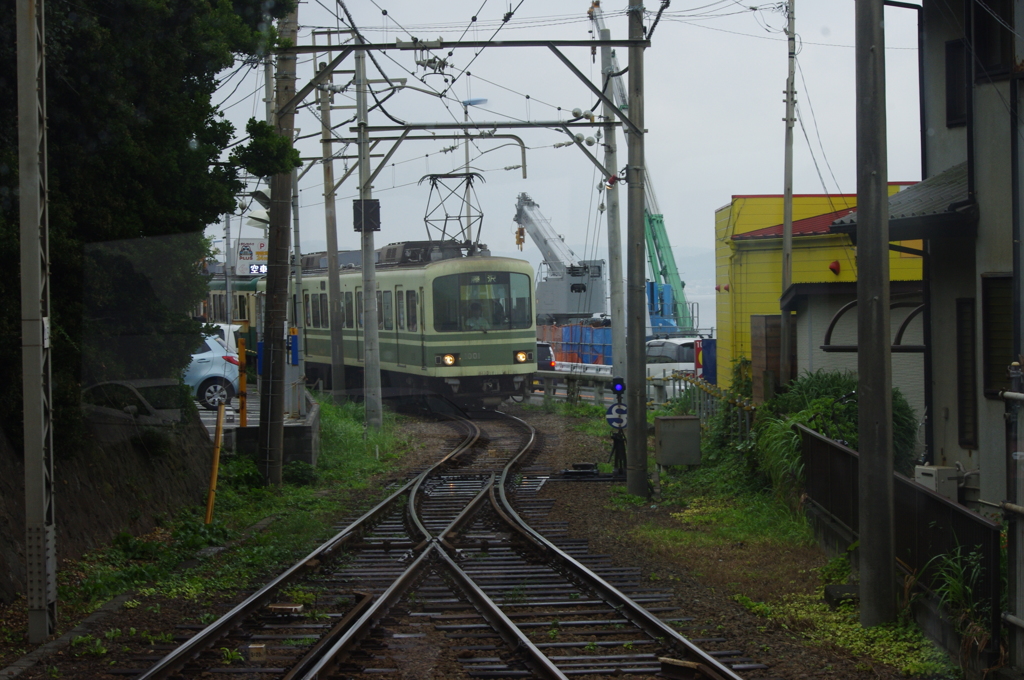 電車待ち