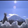 樹氷と富士山　2002年1月